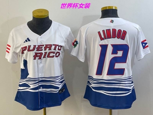 MLB The World Cup Jersey 1206 Women