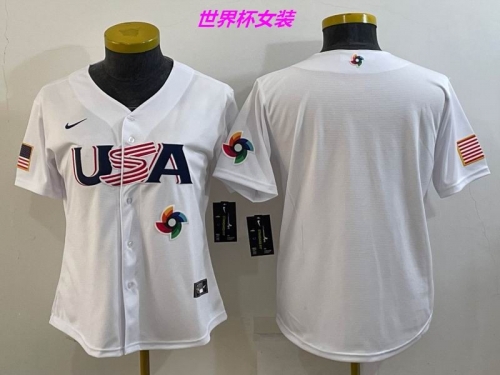 MLB The World Cup Jersey 1192 Women