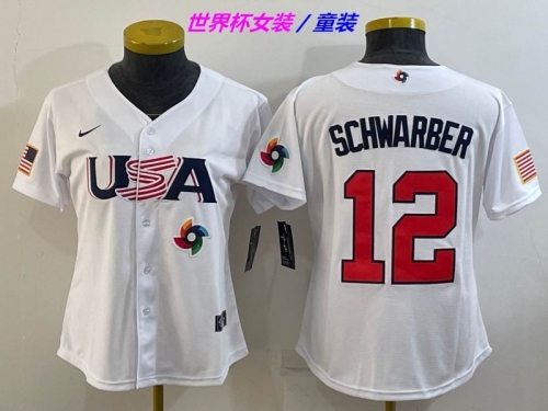 MLB The World Cup Jersey 1102 Youth/Boy/Women
