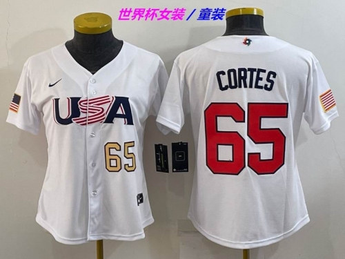 MLB The World Cup Jersey 1157 Youth/Boy/Women