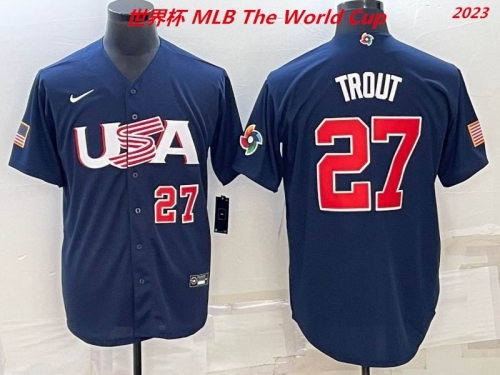 MLB The World Cup Jersey 1447 Men