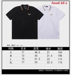 F.E.N.D.I. Lapel T-shirt 1377 Men