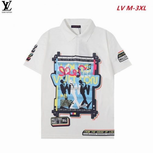 L...V... Lapel T-shirt 1820 Men