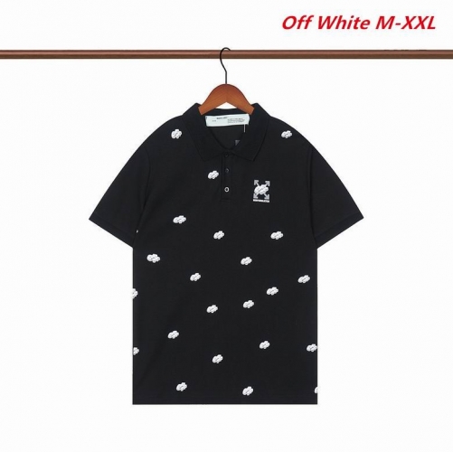 O.f.f. W.h.i.t.e. Lapel T-shirt 1032 Men