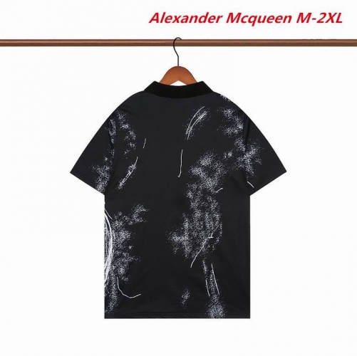 A.l.e.x.a.n.d.e.r. M.c.q.u.e.e.n. Lapel T-shirt 1020 Men