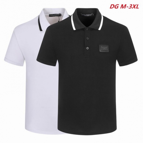D..G.. Lapel T-shirt 1140 Men