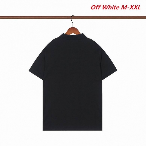 O.f.f. W.h.i.t.e. Lapel T-shirt 1031 Men