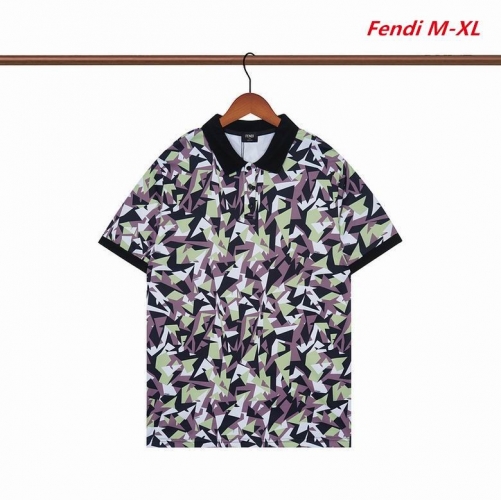 F.E.N.D.I. Lapel T-shirt 1314 Men
