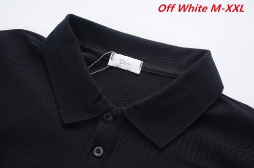 O.f.f. W.h.i.t.e. Lapel T-shirt 1030 Men