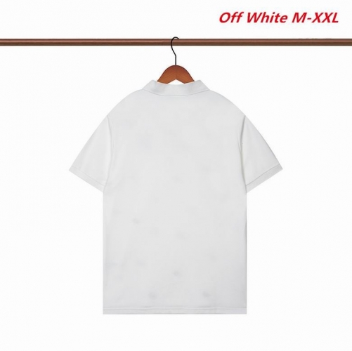 O.f.f. W.h.i.t.e. Lapel T-shirt 1043 Men
