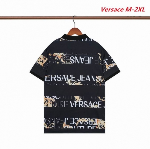 V.e.r.s.a.c.e. Lapel T-shirt 1493 Men