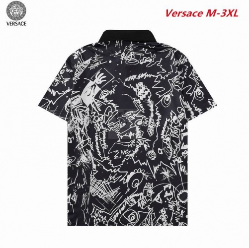 V.e.r.s.a.c.e. Lapel T-shirt 1577 Men