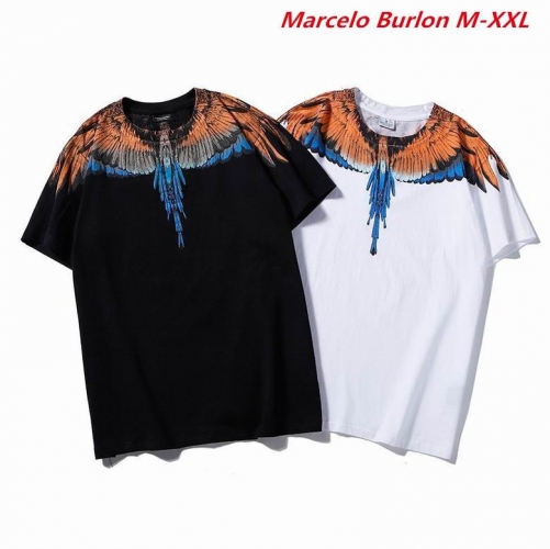 M.a.r.c.e.l.o. B.u.r.l.o.n. Round neck 2585 Men