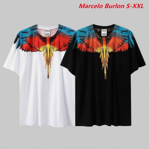 M.a.r.c.e.l.o. B.u.r.l.o.n. Round neck 2194 Men