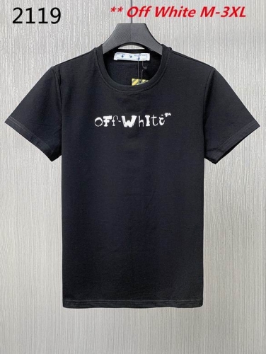 O.f.f. W.h.i.t.e. Round neck 2309 Men