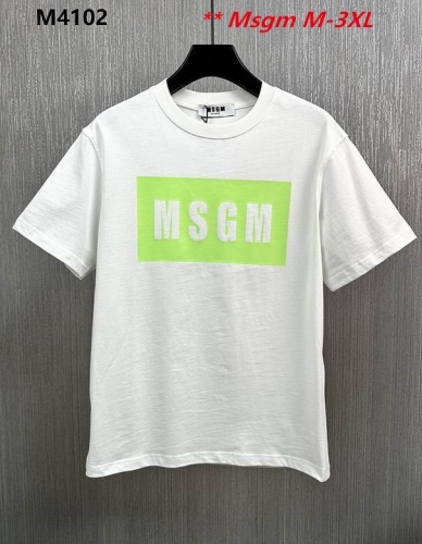 M.s.g.m. Round neck 2010 Men