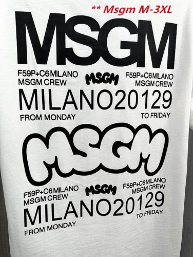 M.s.g.m. Round neck 2097 Men