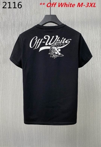 O.f.f. W.h.i.t.e. Round neck 2294 Men