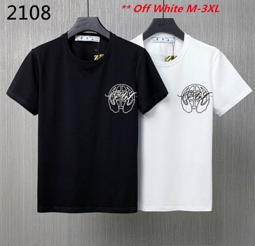 O.f.f. W.h.i.t.e. Round neck 2267 Men