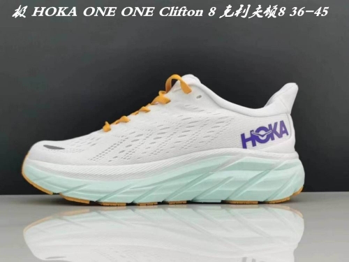 HOKA ONE ONE Clifton 8 Shoes 026 Men/Women