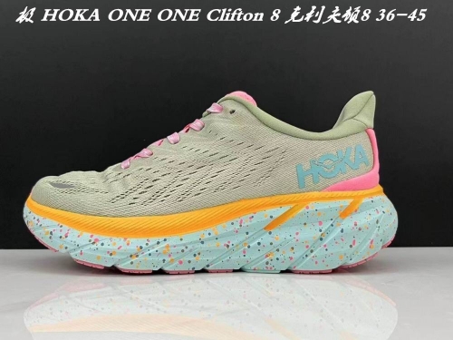 HOKA ONE ONE Clifton 8 Shoes 016 Men/Women