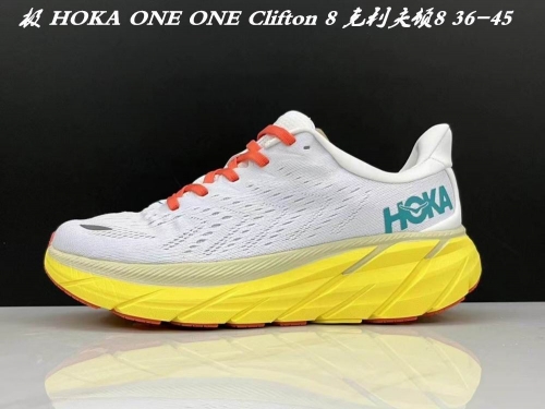HOKA ONE ONE Clifton 8 Shoes 017 Men/Women