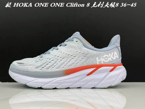 HOKA ONE ONE Clifton 8 Shoes 022 Men/Women