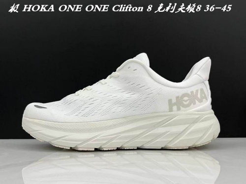 HOKA ONE ONE Clifton 8 Shoes 019 Men/Women