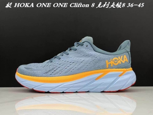 HOKA ONE ONE Clifton 8 Shoes 018 Men/Women