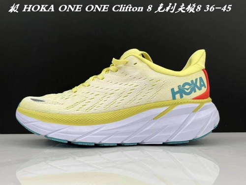 HOKA ONE ONE Clifton 8 Shoes 015 Men/Women