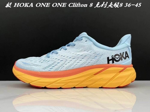 HOKA ONE ONE Clifton 8 Shoes 014 Men/Women