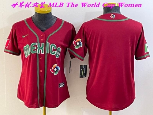 MLB The World Cup Jersey 1306 Women
