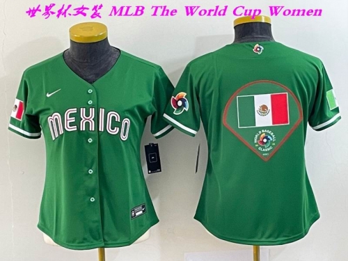 MLB The World Cup Jersey 1356 Women