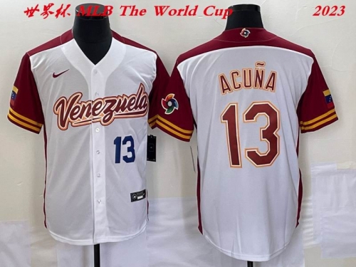 MLB The World Cup Jersey 2287 Men