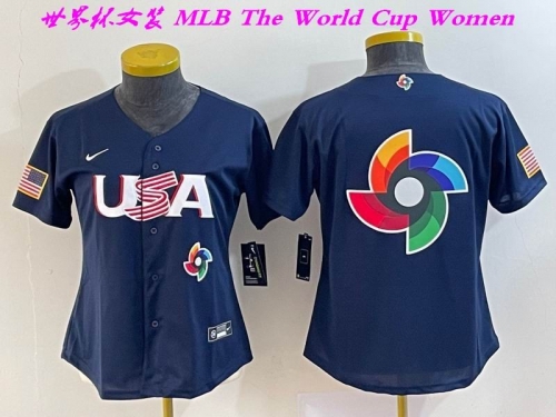 MLB The World Cup Jersey 1341 Women