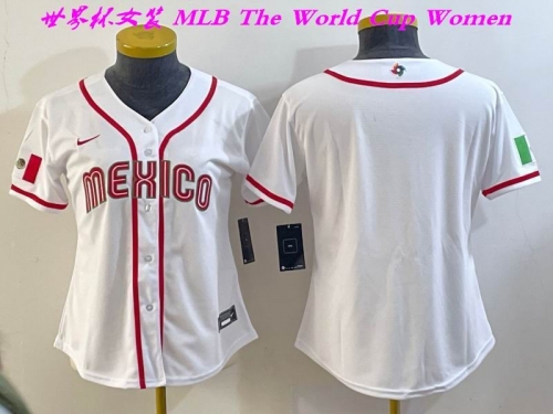 MLB The World Cup Jersey 1287 Women