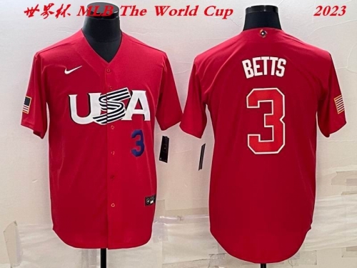 MLB The World Cup Jersey 1741 Men