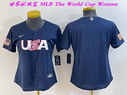 MLB The World Cup Jersey 1335 Women