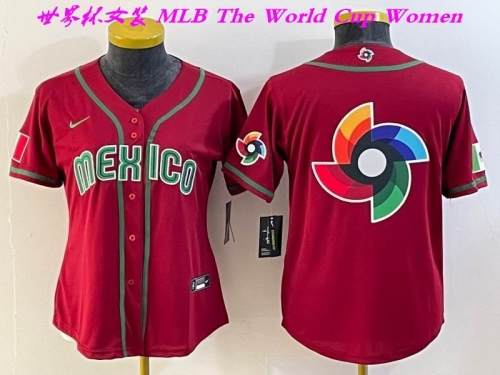 MLB The World Cup Jersey 1308 Women