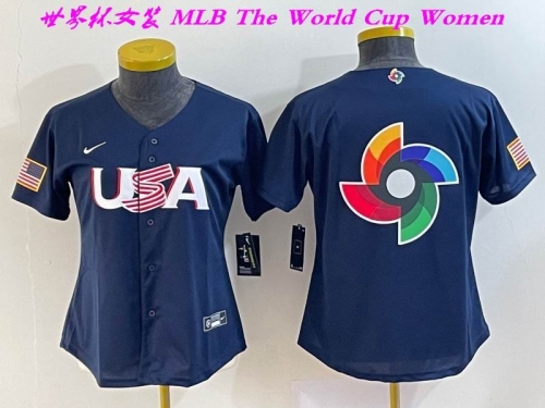 MLB The World Cup Jersey 1339 Women