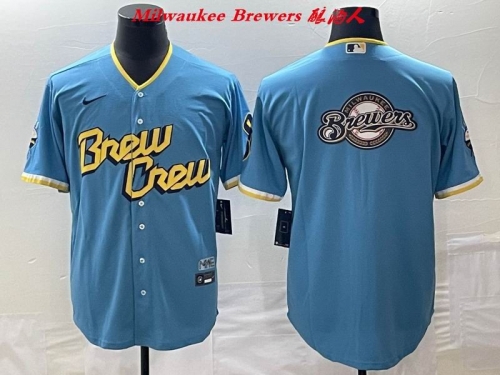 MLB Milwaukee Brewers 044 Men