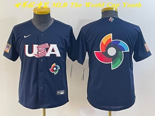 MLB The World Cup Jersey 1285 Youth