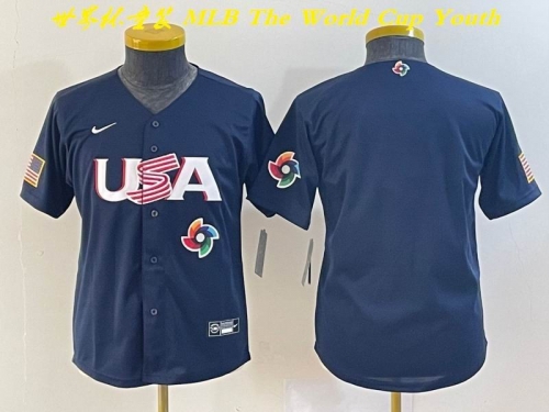 MLB The World Cup Jersey 1282 Youth