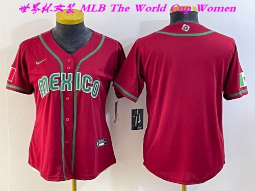 MLB The World Cup Jersey 1303 Women