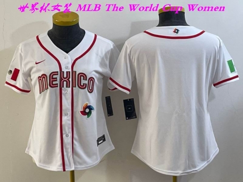 MLB The World Cup Jersey 1289 Women