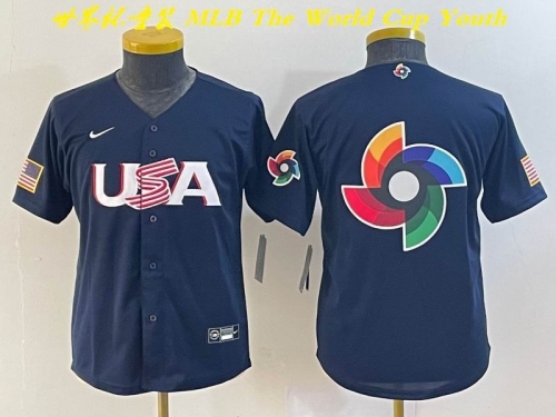 MLB The World Cup Jersey 1284 Youth