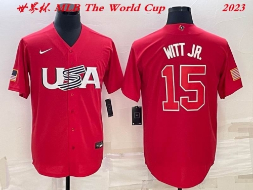 MLB The World Cup Jersey 1747 Men