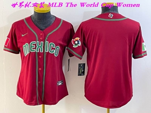 MLB The World Cup Jersey 1304 Women