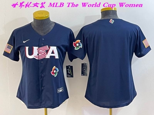 MLB The World Cup Jersey 1338 Women