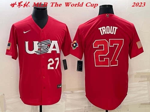 MLB The World Cup Jersey 1782 Men